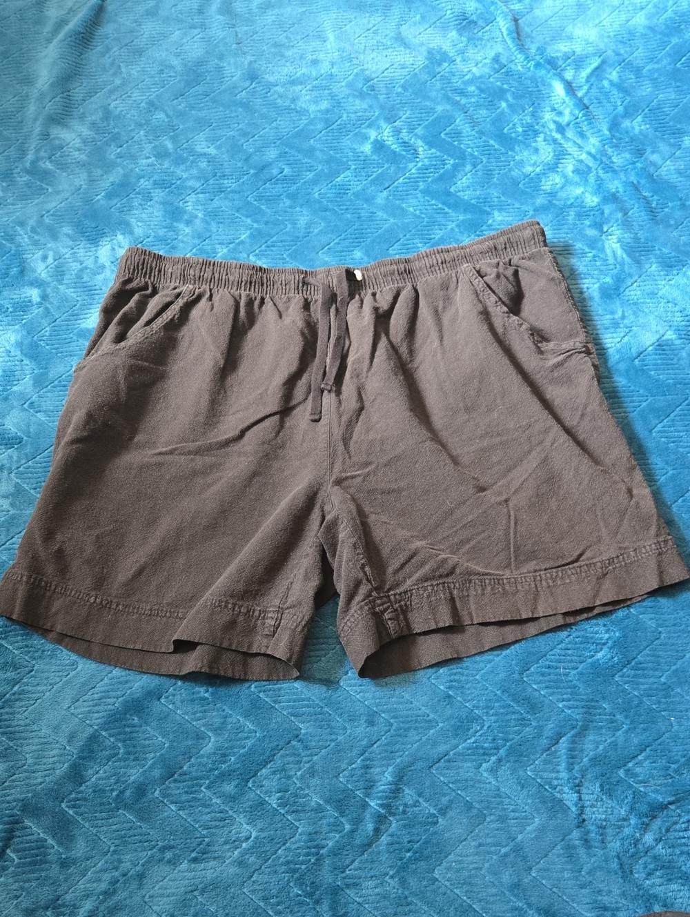 5/$20 Casual Black Drawstring Shorts